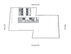 415 Natoma St, San Francisco, CA à louer Plan d’étage– Image 1 sur 1