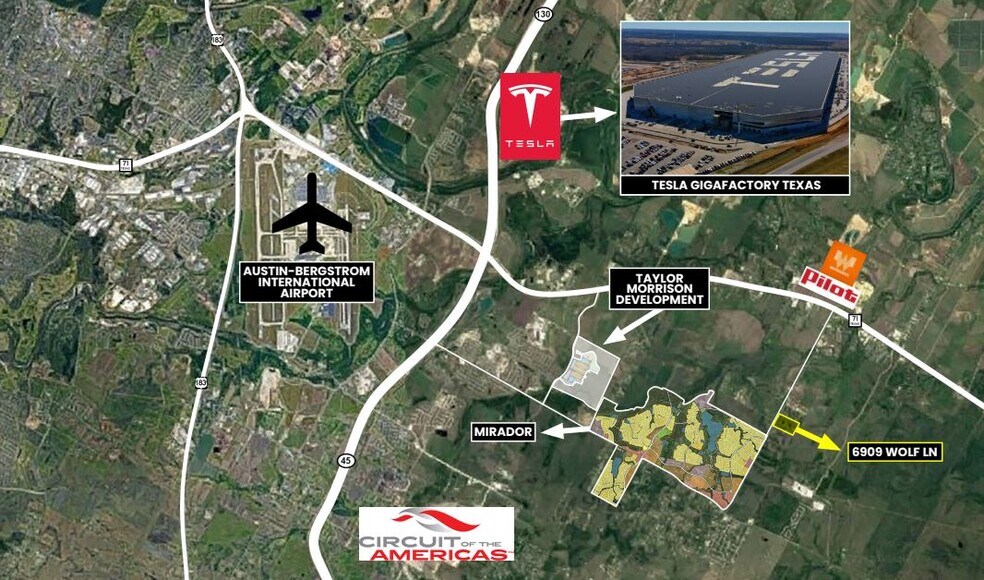 6909 Wolf Lane, Del Valle, TX à vendre - Photo de l’immeuble – Image 3 sur 18