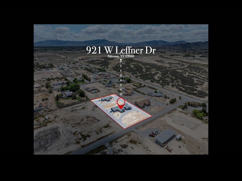 921 W Leffner Dr, Pahrump, NV à vendre - Photo principale – Image 1 sur 7