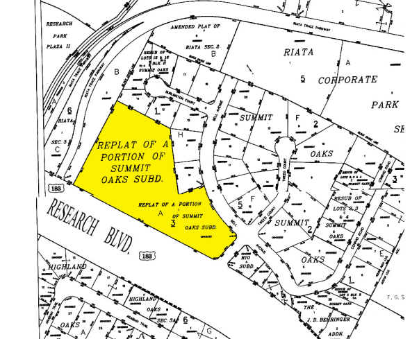 12007 Research Blvd, Austin, TX à louer - Plan cadastral – Image 2 sur 12