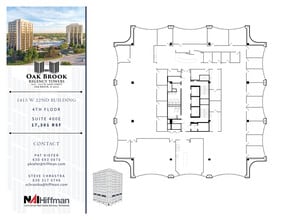 1415 W 22nd St, Oak Brook, IL à louer Plan d’étage– Image 1 sur 1