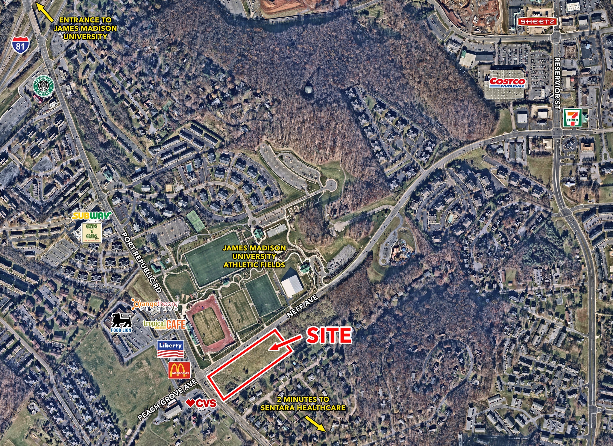 Port Republic Rd, Harrisonburg, VA à vendre Aérien– Image 1 sur 3