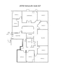 20700 Ventura Blvd, Woodland Hills, CA à louer Plan d’étage– Image 1 sur 1