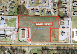 Plus de détails pour 1460 Goodman Rd, Southaven, MS - Terrain à vendre