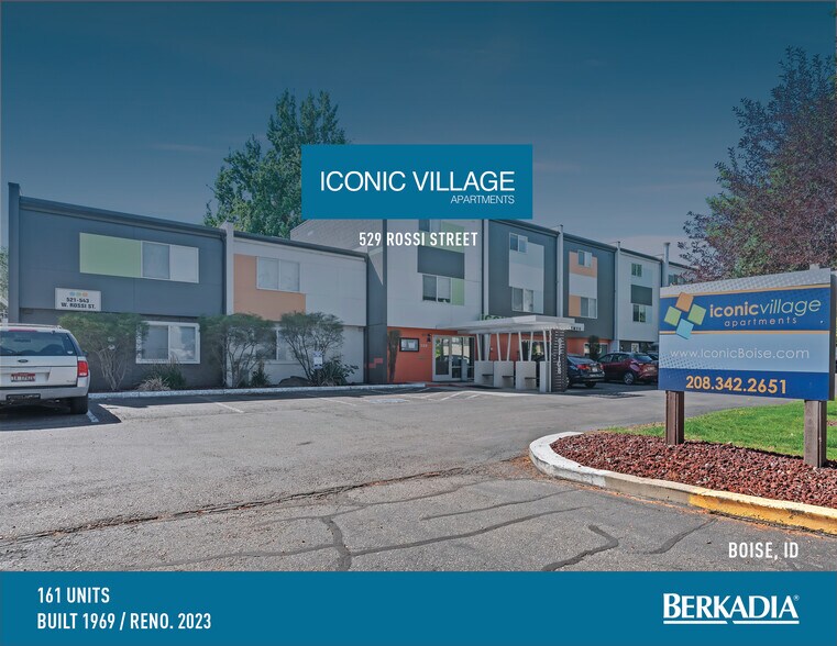 529 Rossi St, Boise, ID à vendre - Photo de l’immeuble – Image 1 sur 19