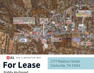 Plus de détails pour 1776 Madison St, Clarksville, TN - Local commercial à louer