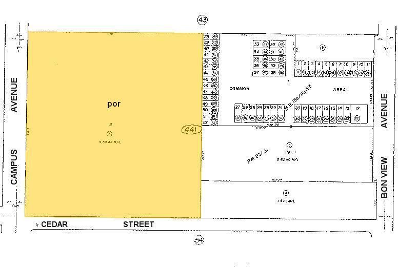 1929 Campus Ave, Ontario, CA à louer - Plan cadastral – Image 3 sur 14