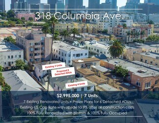 Plus de détails pour 318 Columbia Ave, Los Angeles, CA - Logement à vendre