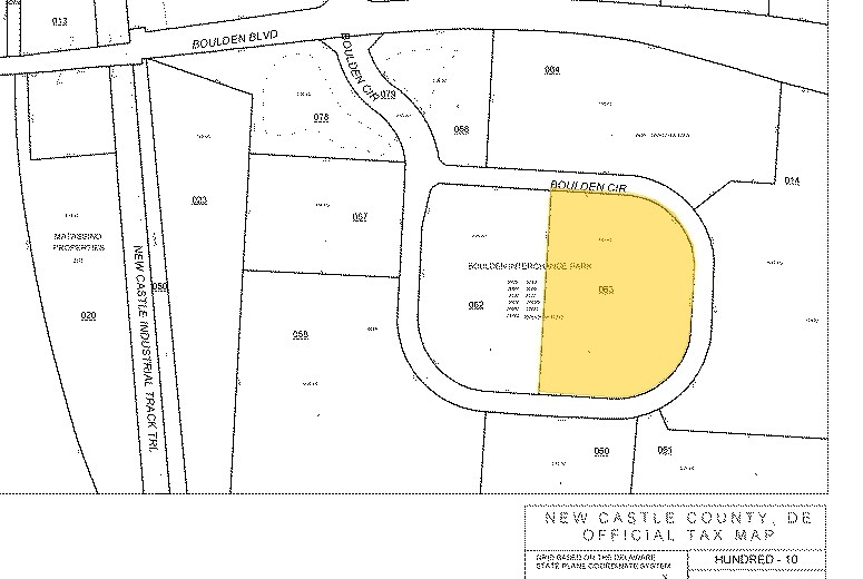 18 Boulden Cir, New Castle, DE à louer - Plan cadastral – Image 2 sur 4