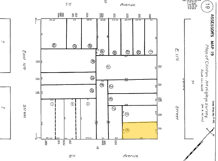 751 E 11th St, Oakland, CA à vendre - Plan cadastral – Image 3 sur 3