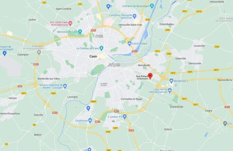 Local commercial dans Mondeville à vendre - Plan d’étage – Image 2 sur 3