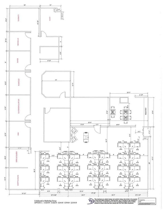 1751 S Naperville Rd, Wheaton, IL 60189 - Lot 200 - - Plan d’étage - Image 1 of 8