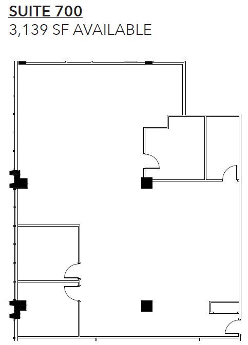 1111 Plaza Dr, Schaumburg, IL à louer Plan d’étage– Image 1 sur 2