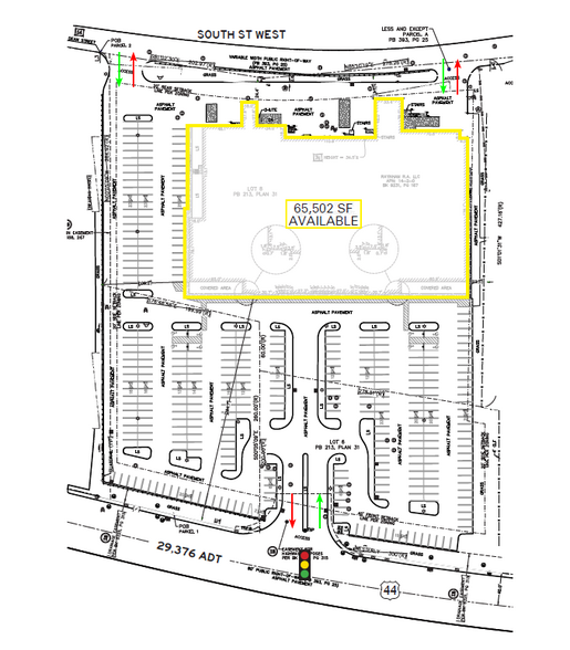 36 Route 44, Raynham, MA à vendre - Plan de site – Image 3 sur 3