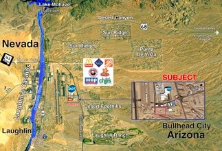 974 Enterprise Drive, Bullhead City, AZ - VUE AÉRIENNE  vue de carte