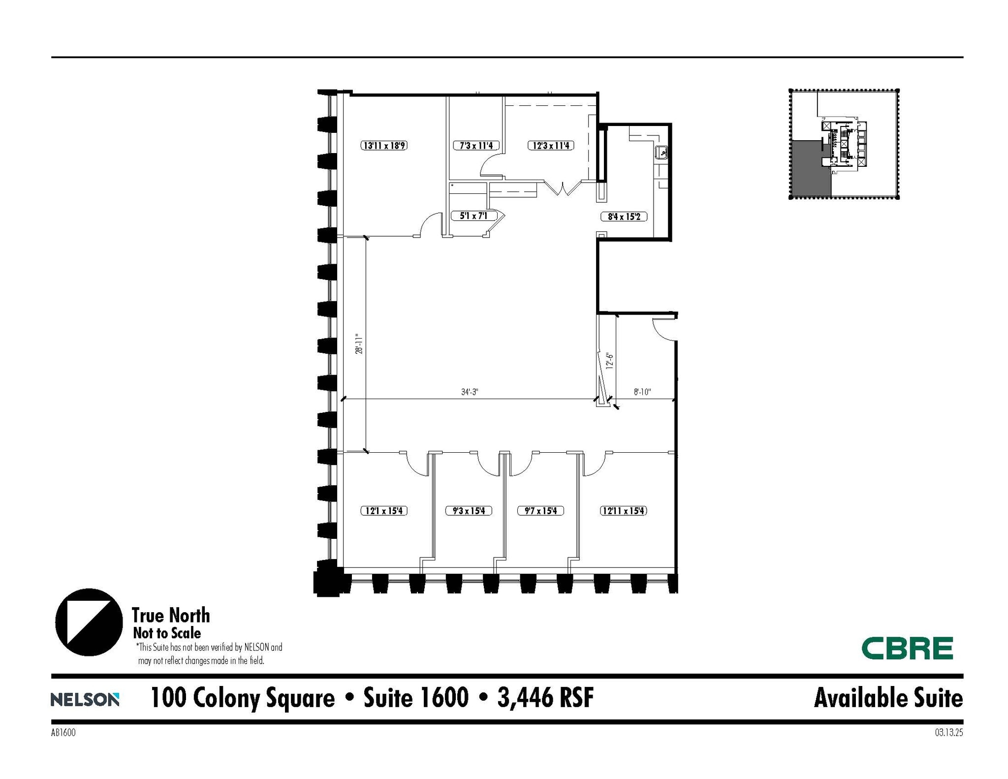 1175 Peachtree St NE, Atlanta, GA à louer Plan d’étage– Image 1 sur 1