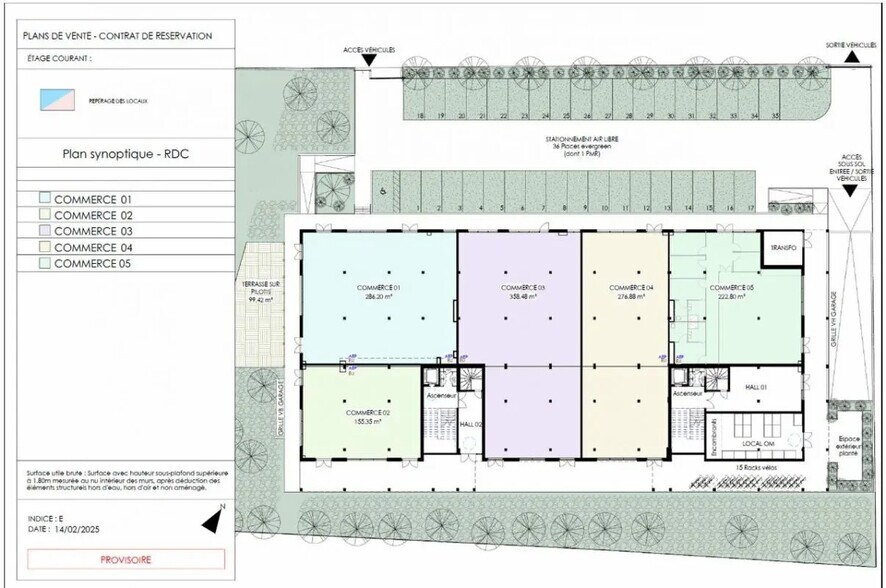 Local commercial dans Lattes à vendre - Plan d’étage – Image 2 sur 2