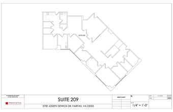 3620 Joseph Siewick Dr, Fairfax, VA à louer Plan d’étage– Image 1 sur 1