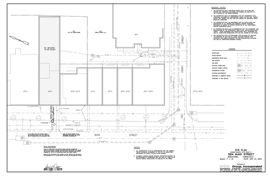 584 Main St, Middletown, CT à louer - Plan d’étage – Image 3 sur 3