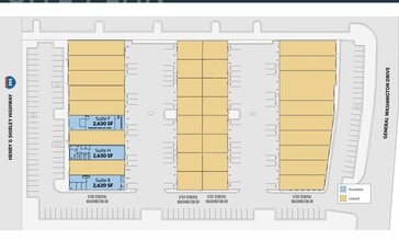 5700 General Washington Dr, Alexandria, VA à louer Plan de site– Image 1 sur 1