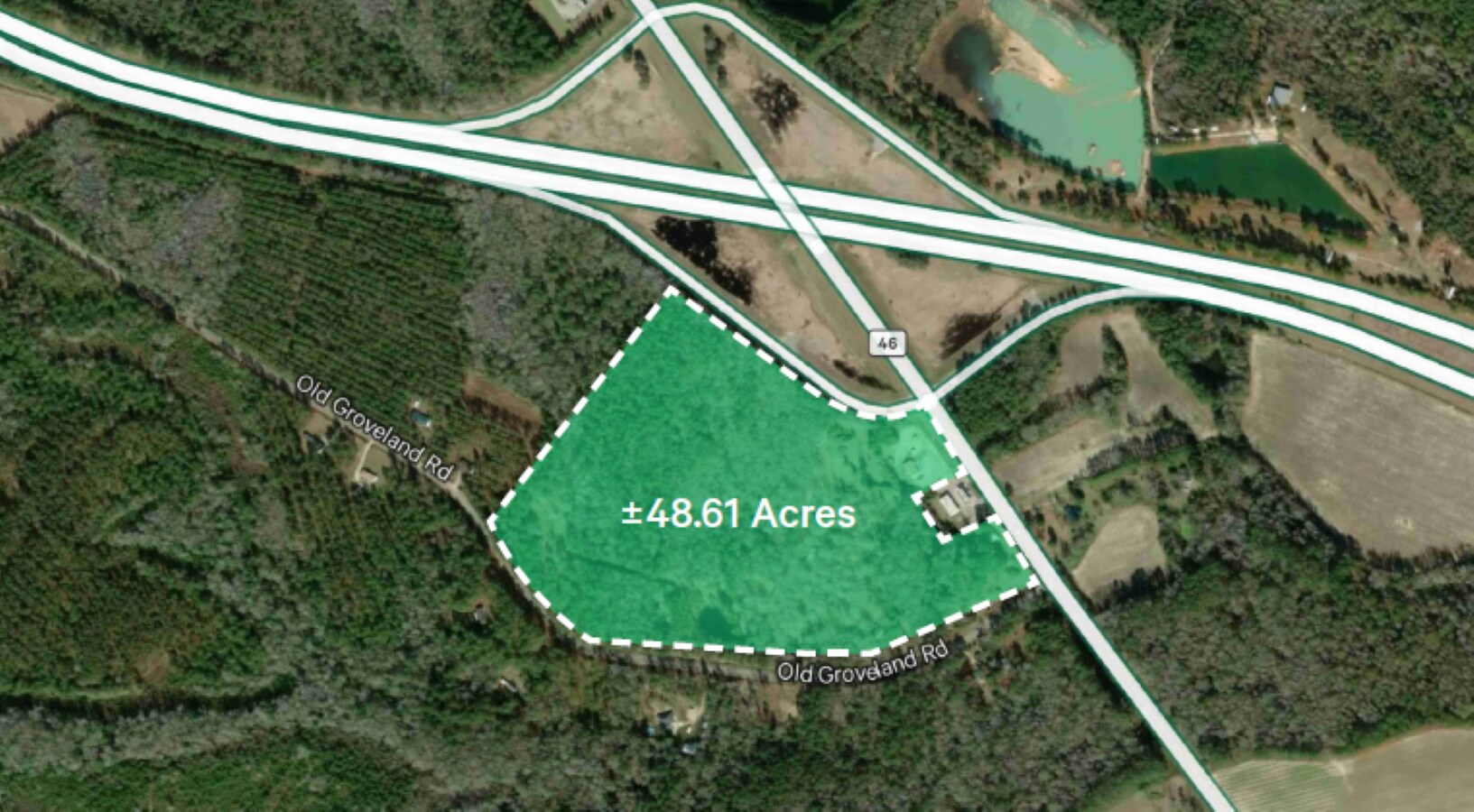 6955 Old Groveland Rd, Nevils, GA à vendre Aérien– Image 1 sur 3