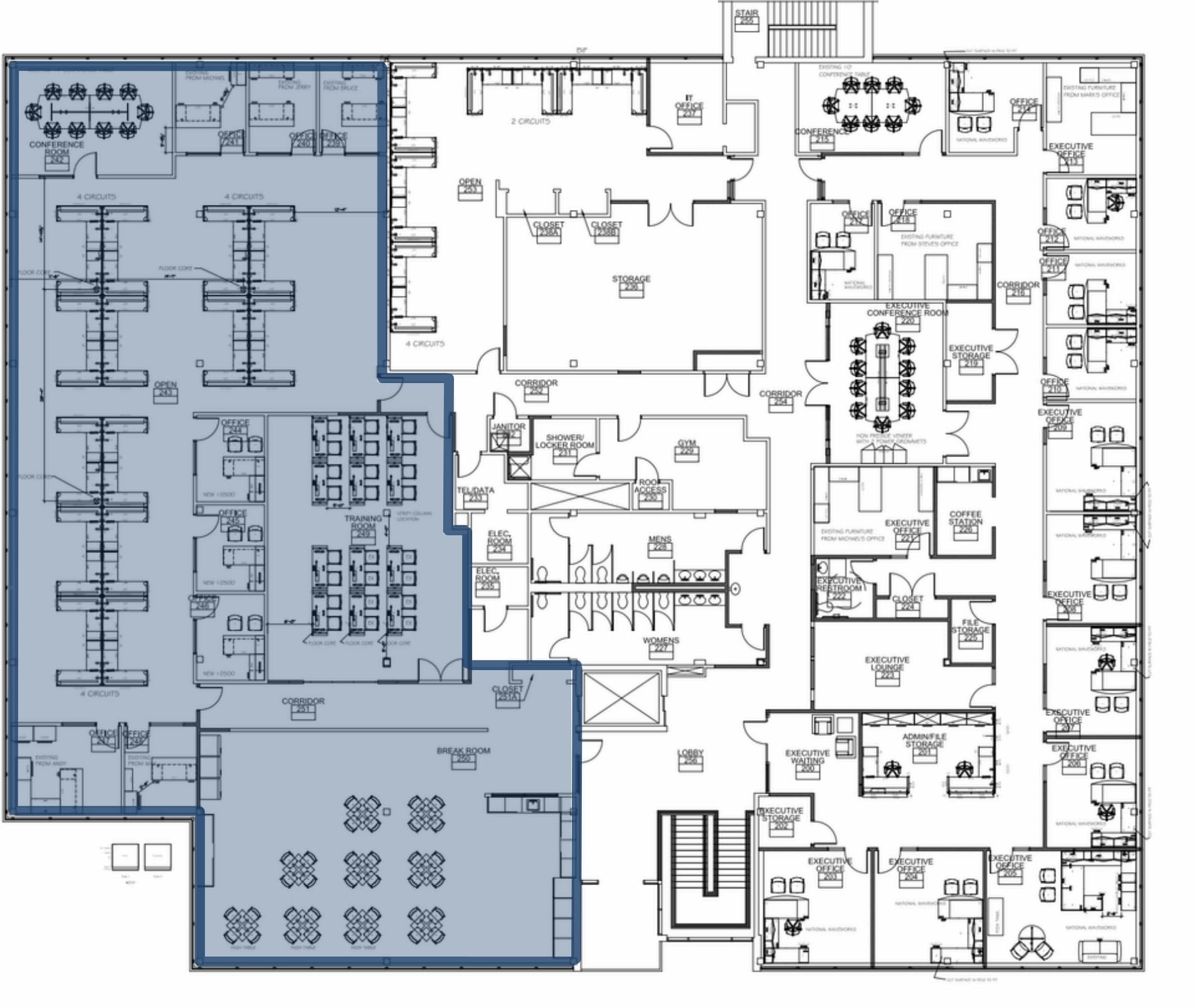 725 Canton St, Norwood, MA à louer Plan d’étage– Image 1 sur 1