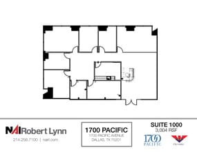 1700 Pacific Ave, Dallas, TX à louer Photo intérieure– Image 1 sur 2