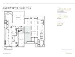 445 Jackson St, San Francisco, CA à louer Plan d’étage– Image 1 sur 1