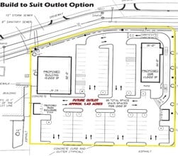 2301 W Broadway, Monona, WI à louer Plan de site– Image 2 sur 2