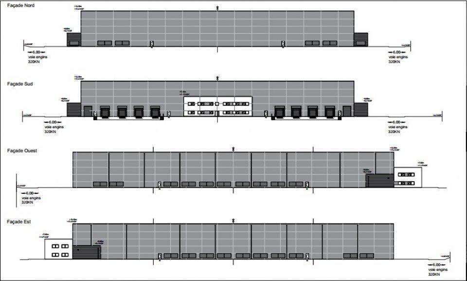 Industriel/Logistique dans Calais à vendre Plan d’étage– Image 1 sur 3