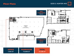 5235 E Hunter Ave, Anaheim, CA à louer Plan d’étage– Image 2 sur 2
