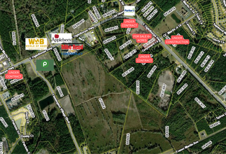 2059 E Oglethorpe Hwy, Hinesville, GA - VUE AÉRIENNE  vue de carte