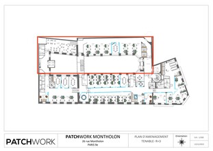 28 Rue De Montholon, Paris à louer Plan d’étage type– Image 2 sur 7