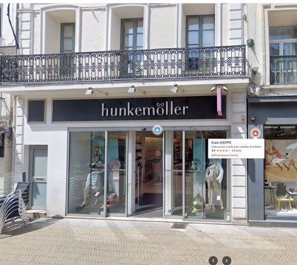 Local commercial dans Dieppe à louer Photo de l’immeuble– Image 1 sur 2