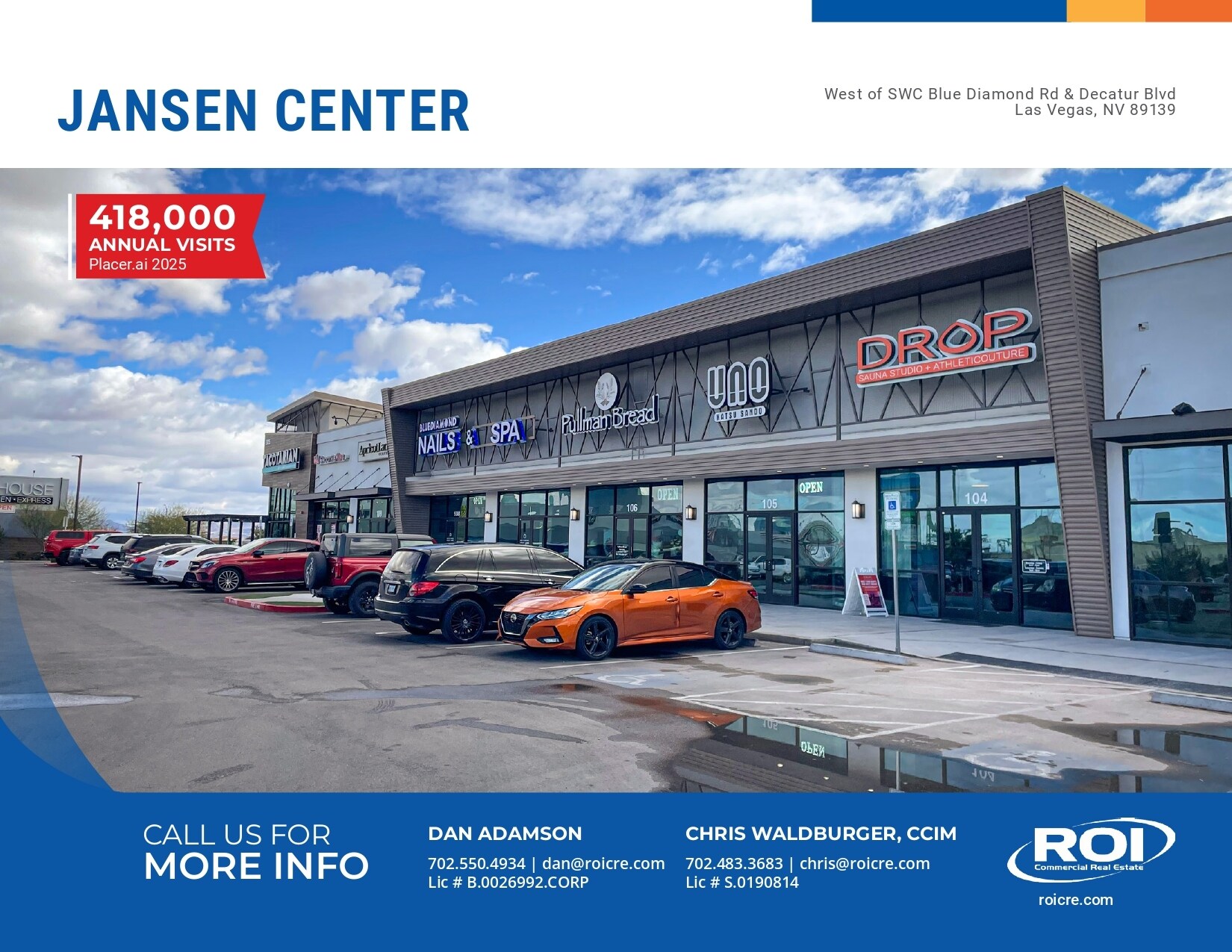 5025 Blue Diamond Rd, Las Vegas, NV à louer Photo principale– Image 1 sur 11