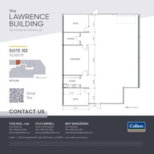 515 E Grant St, Phoenix, AZ à louer Plan d’étage– Image 1 sur 1