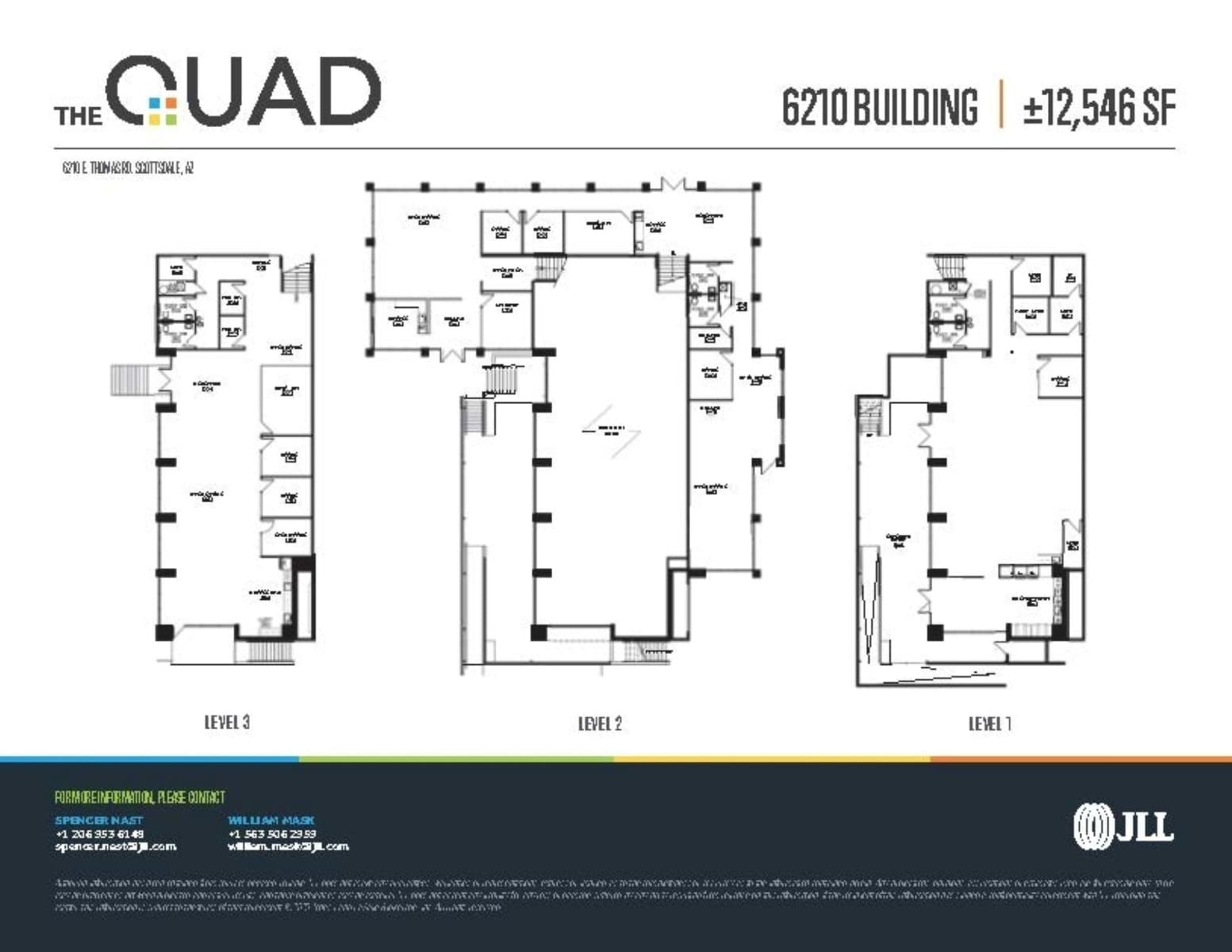6320 E Thomas Rd, Scottsdale, AZ à louer Plan d’étage– Image 1 sur 1
