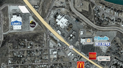 1695 University Dr, Carlsbad, NM - VUE AÉRIENNE  vue de carte