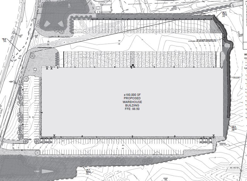 40 United Dr, West Bridgewater, MA à louer - Plan de site – Image 3 sur 4