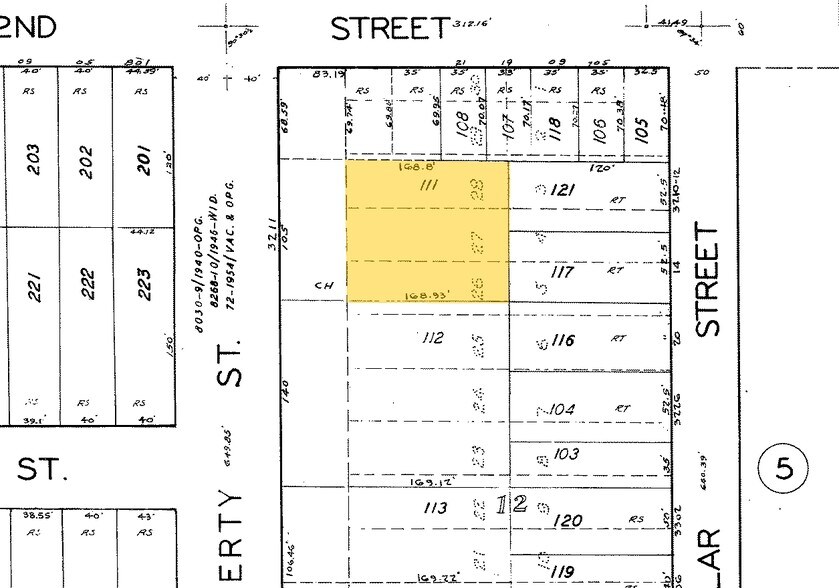 3211 Liberty St, Erie, PA à louer - Plan cadastral – Image 2 sur 2