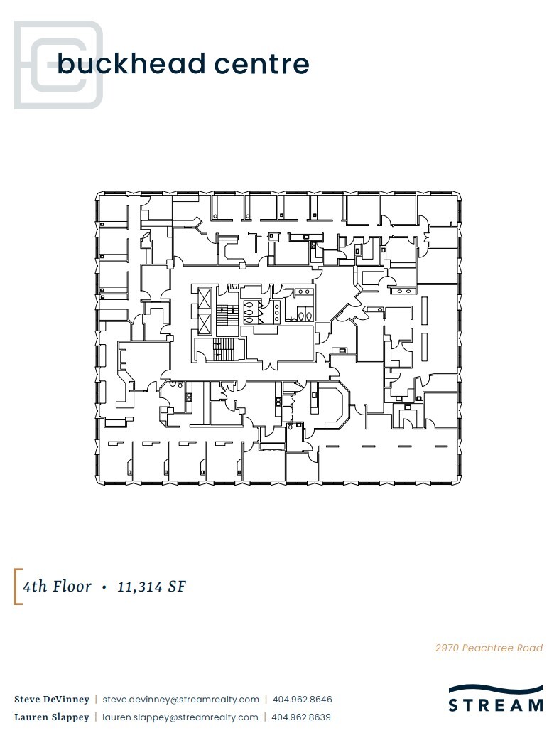 2970 Peachtree Rd NW, Atlanta, GA à louer Plan d’étage– Image 1 sur 1