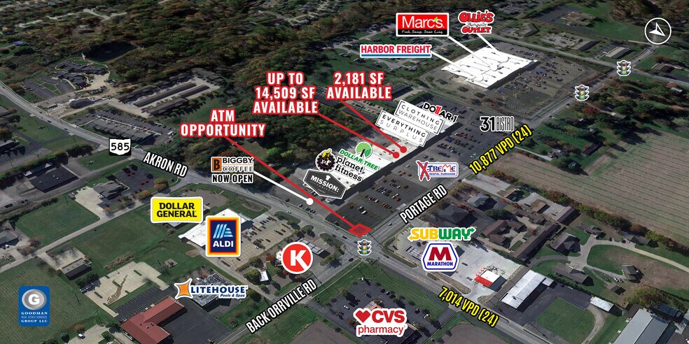 2312 Akron Rd, Wooster, OH à louer - Aérien – Image 1 sur 3
