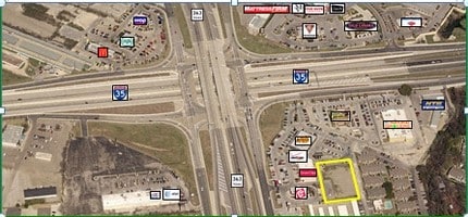 3610 SW HK Dodgen Loop, Temple, TX - VUE AÉRIENNE  vue de carte