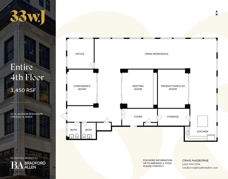 33 W Jackson Blvd, Chicago, IL à louer - Plan d’étage – Image 2 sur 21