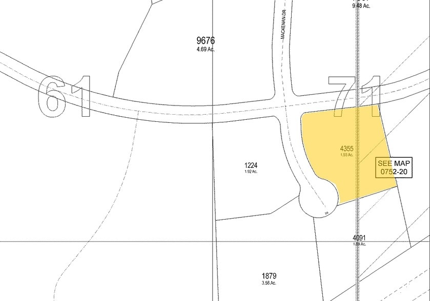 201 Mackenan Dr, Cary, NC à louer - Plan cadastral – Image 3 sur 8