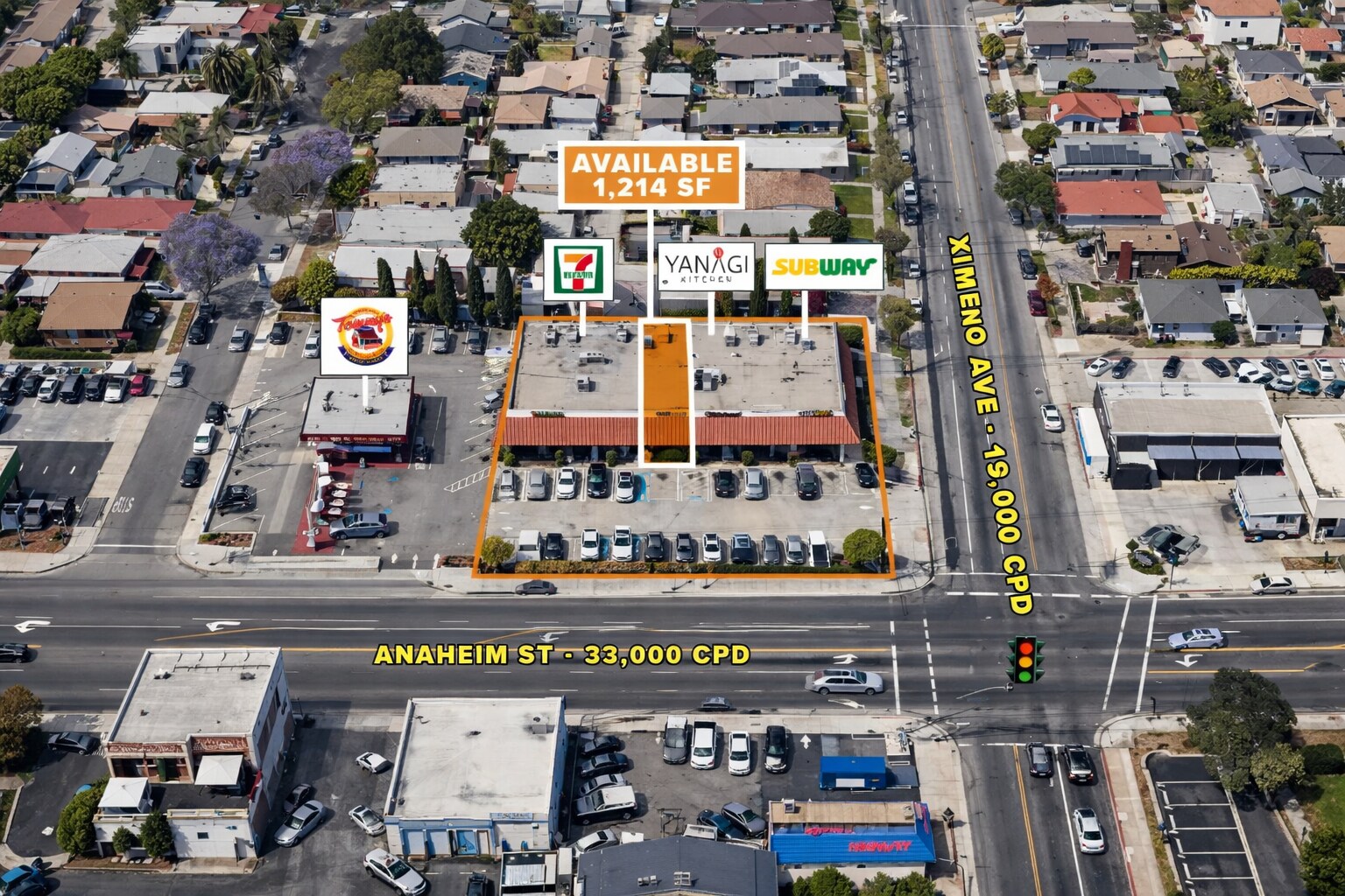4323-4343 E Anaheim St, Long Beach, CA à louer Photo principale– Image 1 sur 11