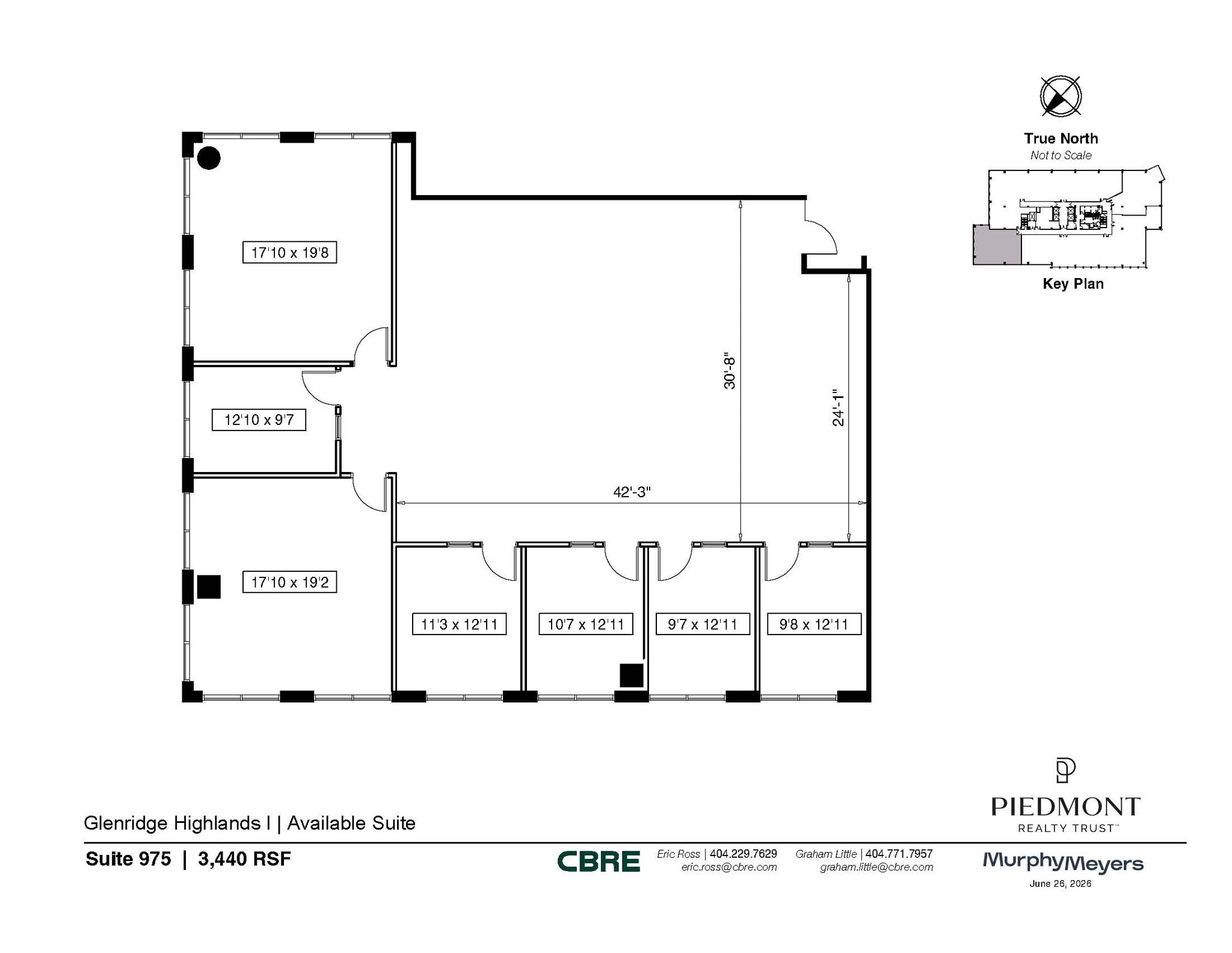 5555 Glenridge Connector, Atlanta, GA à louer Plan d’étage– Image 1 sur 1