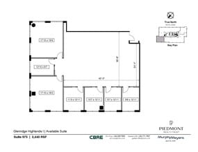 5555 Glenridge Connector, Atlanta, GA à louer Plan d’étage– Image 1 sur 1