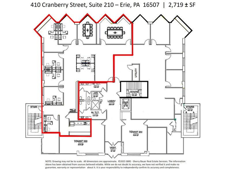 410 Cranberry St, Erie, PA à louer - Plan d’étage – Image 3 sur 7