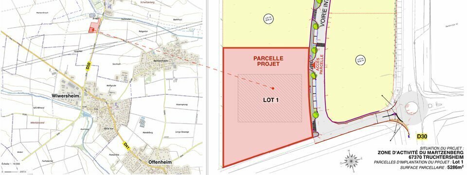 Local d'activités dans Truchtersheim à vendre Photo de l’immeuble– Image 1 sur 6